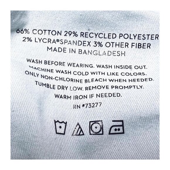 LC Lauren Conrad Womens Mid Rise Boyfriend Light Wash Slim Fit Jeans Sz 12 New - Picture 5 of 9